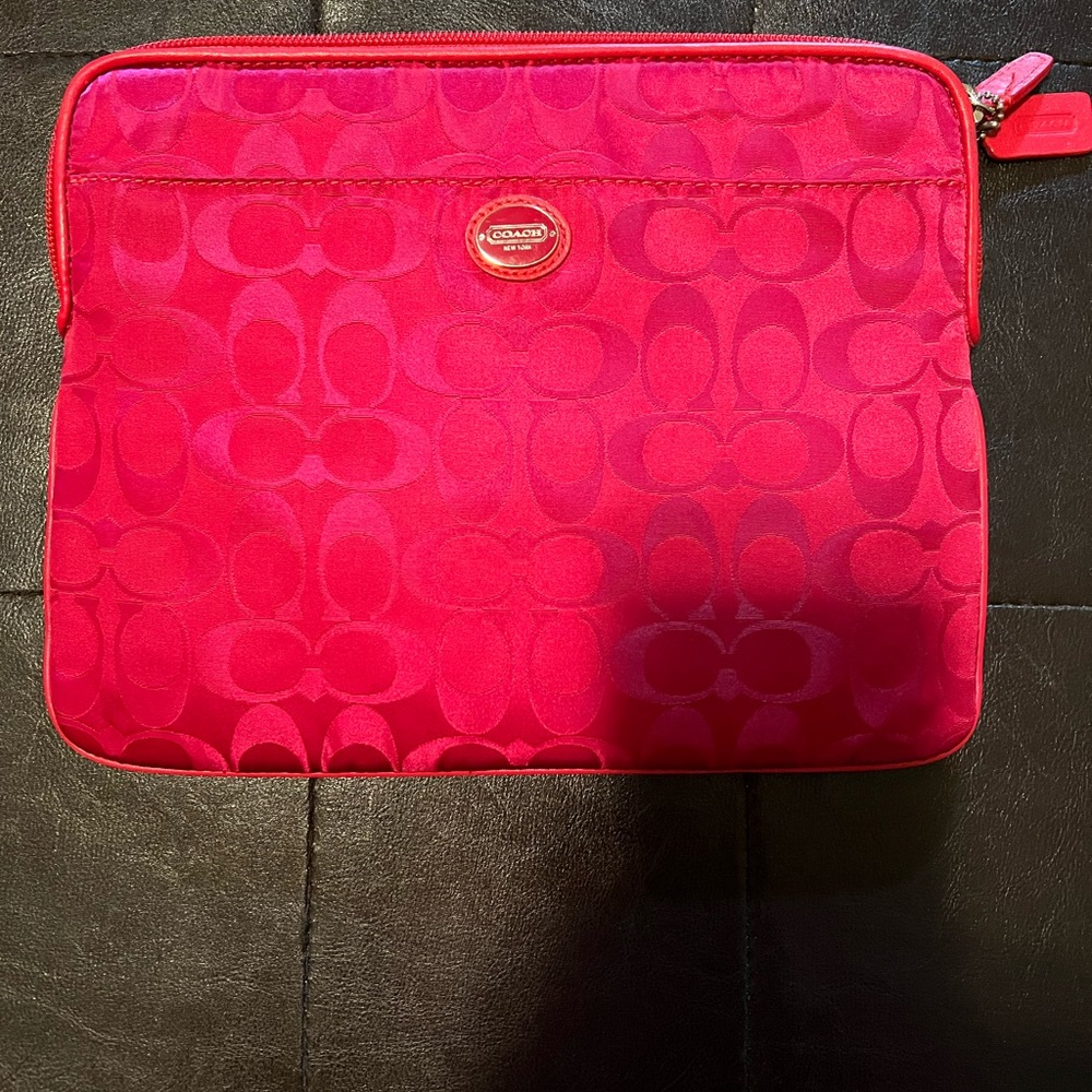 Authentic Coach IPad Case Holder